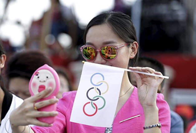China celebrates winning bid to host the 2022 Winter Olympics