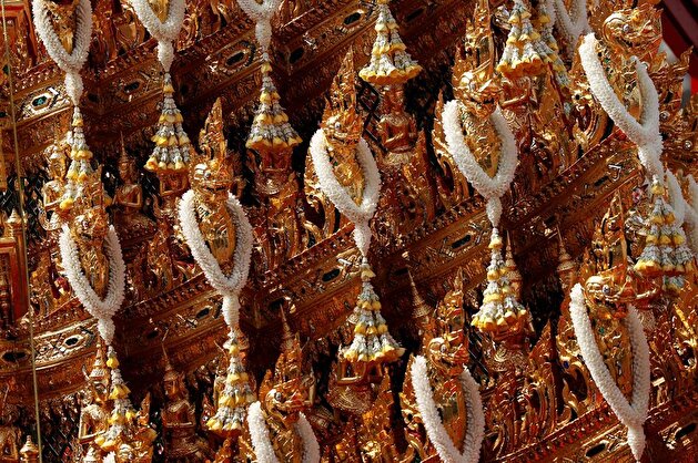 Thousands turn out to see lavish funeral of Thailand's late king
