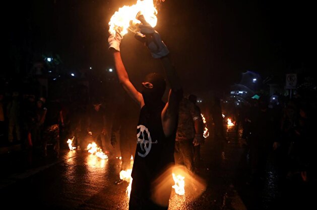 Balls of Fire festival in El Salvador