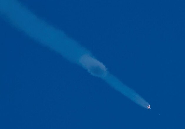 Soyuz rocket fails in mid-air, two-man US-Russian crew lands safely