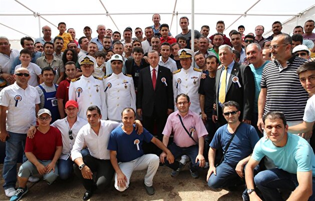 Aircraft carrier to be produced soon: Erdoğan