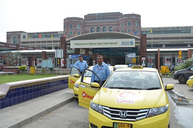 Albayrak's taxi fleet in Lahore, Pakistan