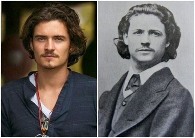 13 celebrities and their historical lookalikes