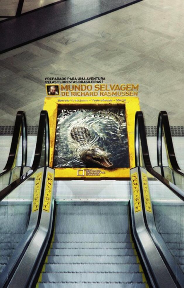Impressive street commercials of world-famous brands