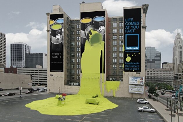 Impressive street commercials of world-famous brands