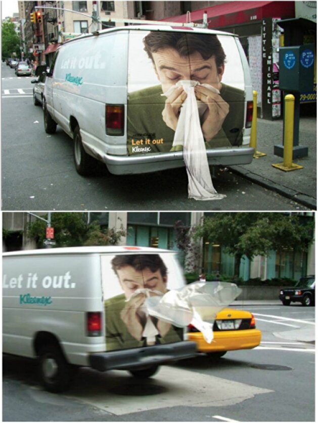 Impressive street commercials of world-famous brands