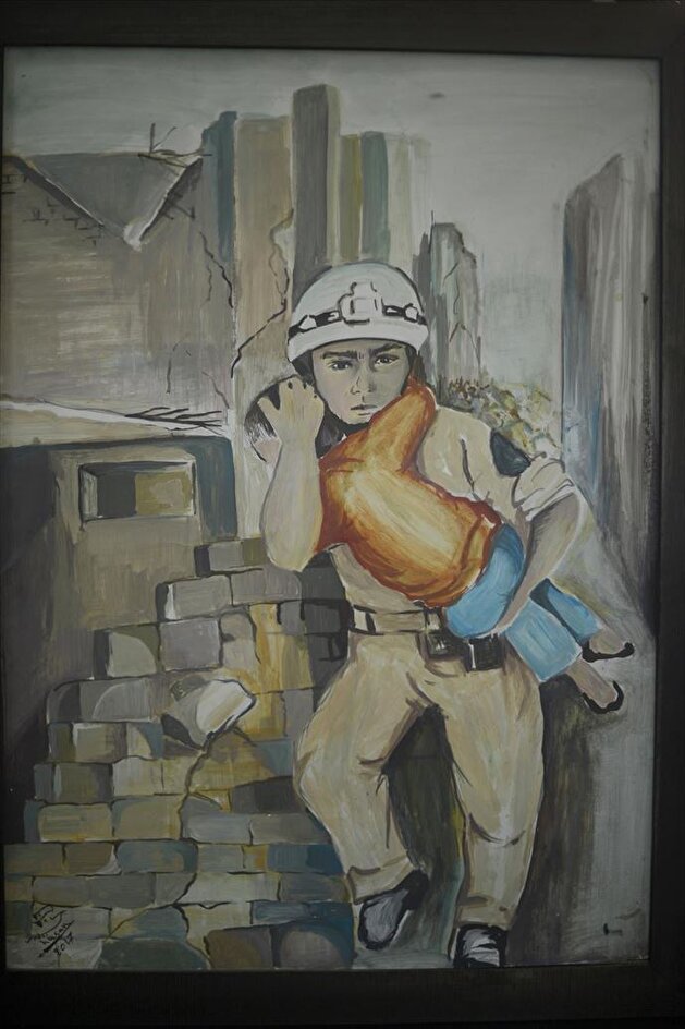 The pain of the Syrians portrayed