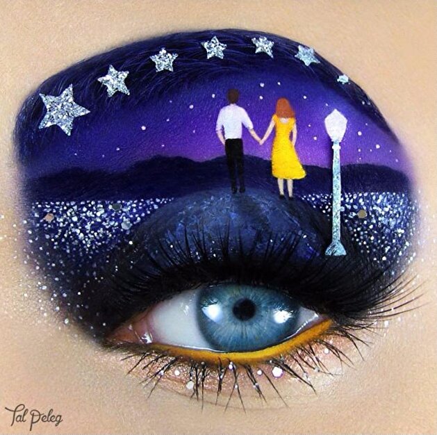 Makeup artist portrays how ‘it’s all in the eyes’