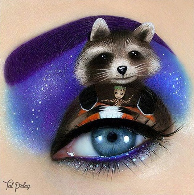 Makeup artist portrays how ‘it’s all in the eyes’