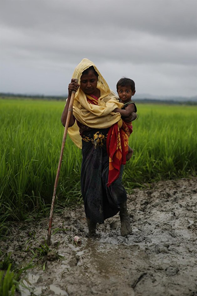Rohingya Muslims continue fleeing Myanmar's genocide
