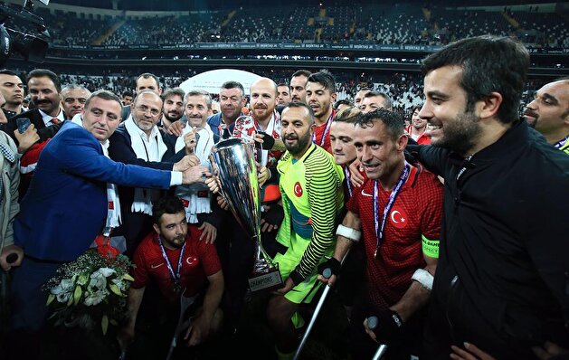 Turkey wins European amputee football championship