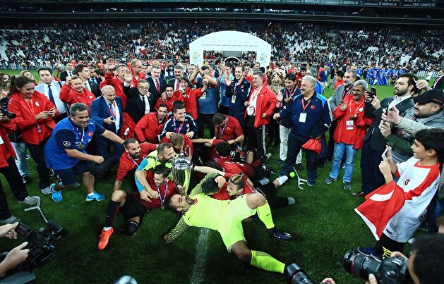 Turkey wins European amputee football championship