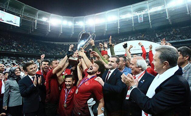 Turkey wins European amputee football championship