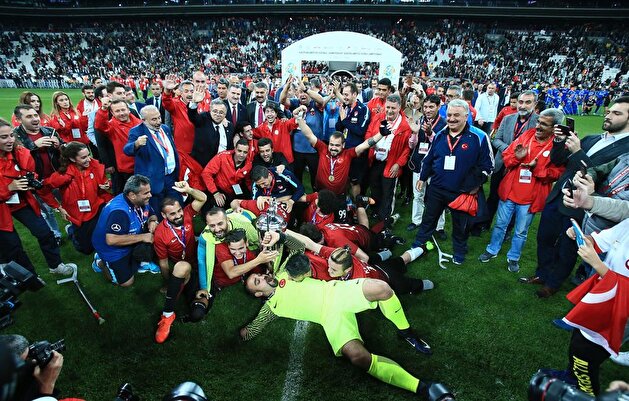 Turkey wins European amputee football championship