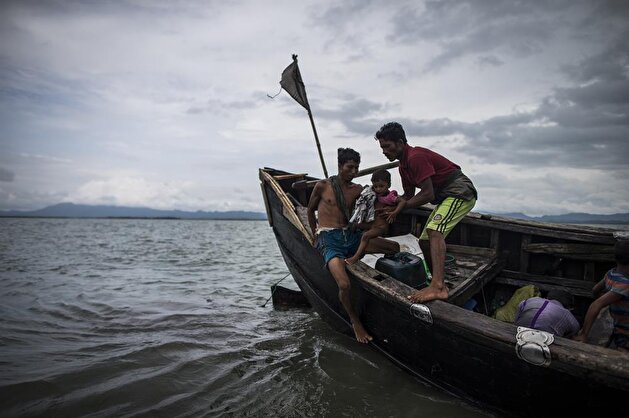 Rohingya Muslims fled from oppression in Myanmar