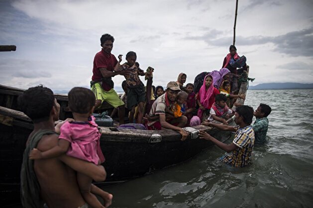 Rohingya Muslims fled from oppression in Myanmar