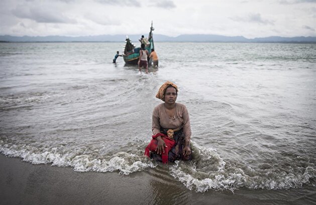 Rohingya Muslims fled from oppression in Myanmar