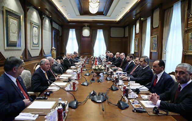 Iraqi Prime Minister Haider al-Abadi in Ankara