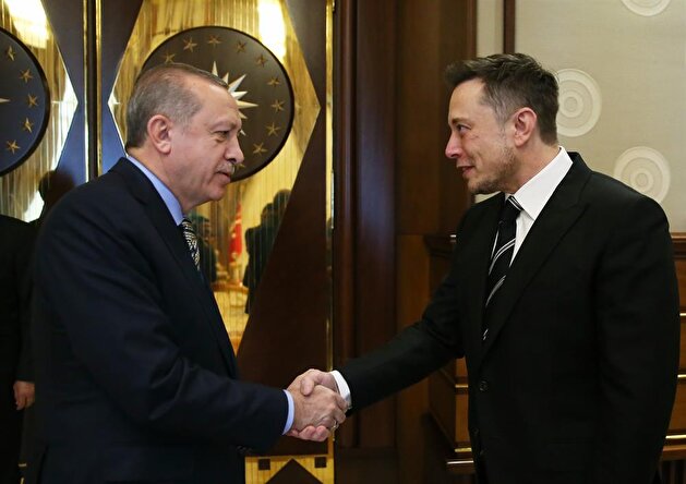Erdoğan receives SpaceX CEO Elon Musk in Ankara