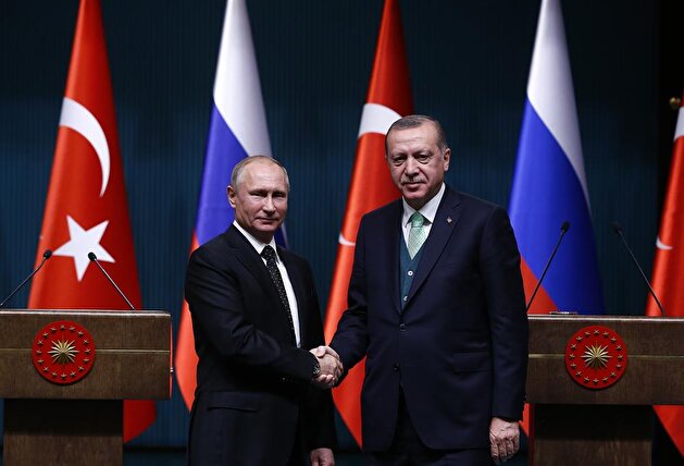 President Erdoğan receives Russian counterpart Putin in Ankara