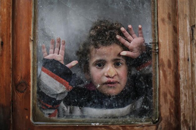 Gazans suffer from cold weather