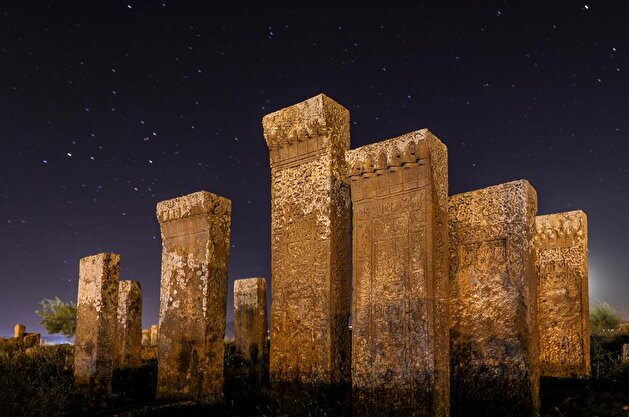 The Tombstones of Ahlat the Urartian and Ottoman citadel
