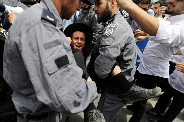 Israeli forces persecute Ultra-Orthodox Jews
