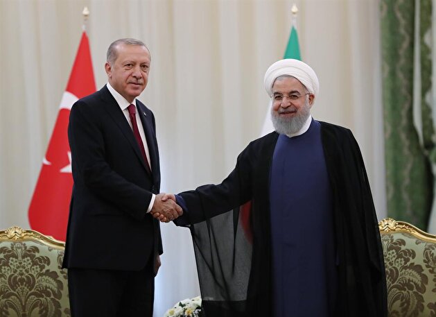 Erdoğan meets Rouhani, Putin on sidelines of Syria summit