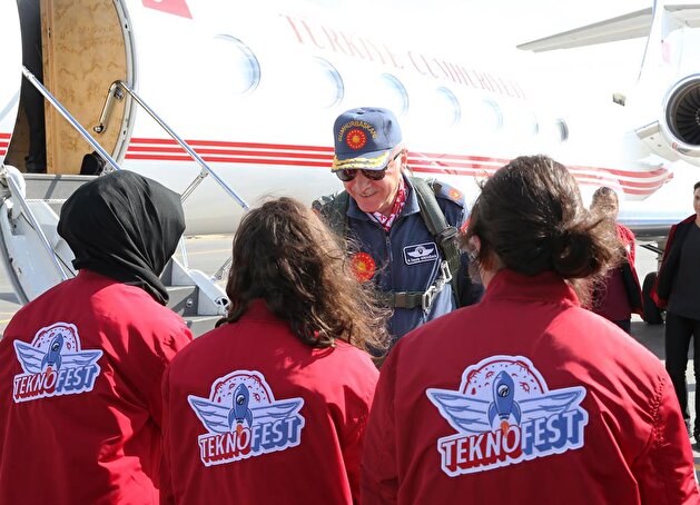 Erdoğan attends Teknofest Istanbul