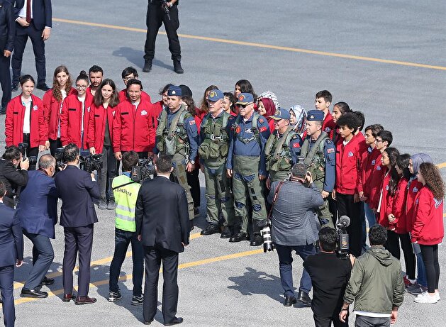 Erdoğan attends Teknofest Istanbul