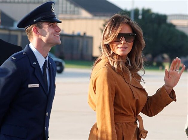 Melania Trump's first solo trip to Africa
