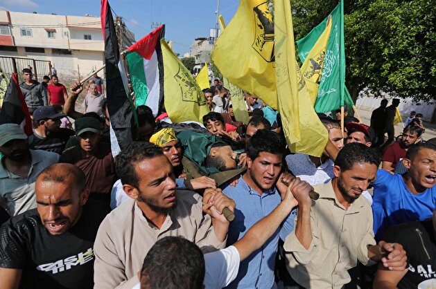 Funeral Ceremony of Palestinian in Gaza