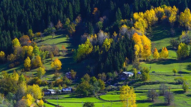 Karcal Mountains In Autumn