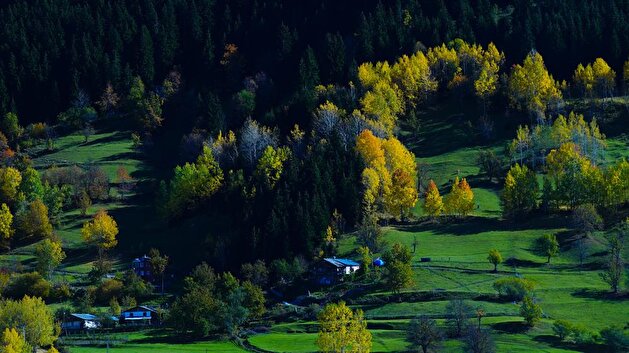 Karcal Mountains In Autumn