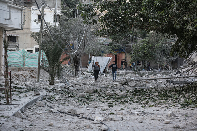 Israeli air attacks in Gaza
