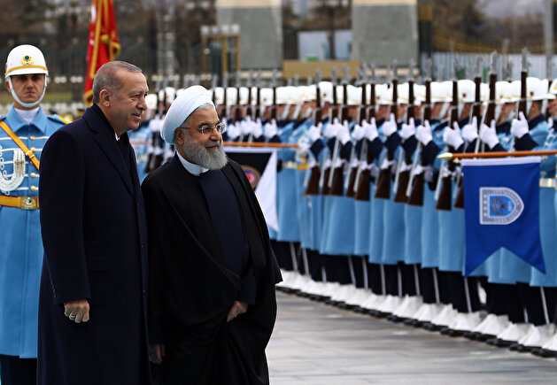 Erdoğan welcomes Iran's Rouhani in Ankara