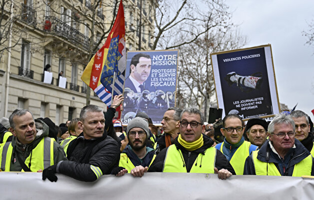 12th Yellow vest demonstration in Paris