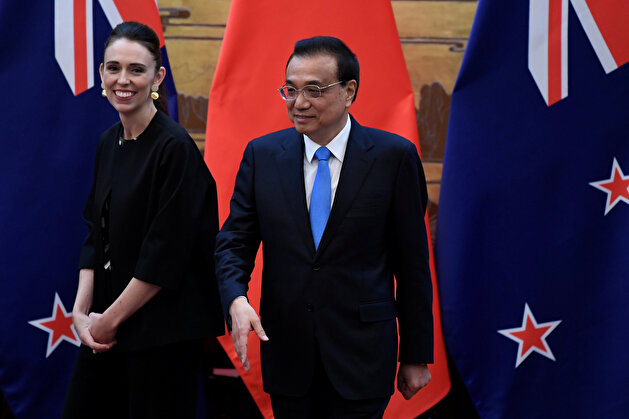 New Zealand Prime Minister Jacinda Ardern meets Chinese President Xi Jinping in Beijing