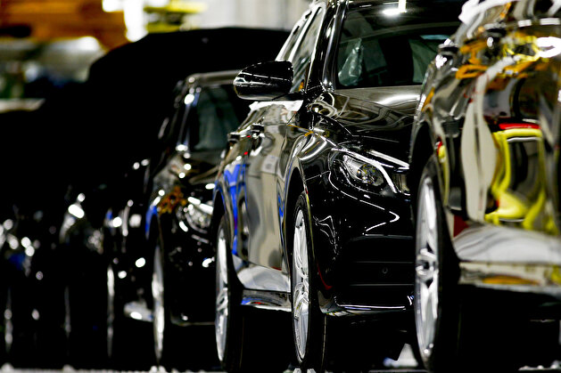 Mercedes-Benz's automobile factory in Moscow