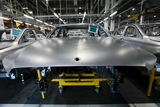 Mercedes-Benz's automobile factory in Moscow