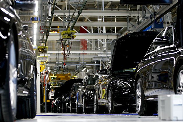 Mercedes-Benz's automobile factory in Moscow