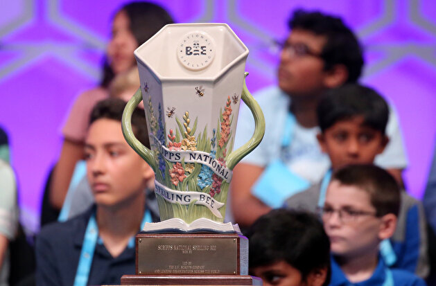 Students compete in the opening rounds of the 92nd annual Scripps National Spelling Bee
