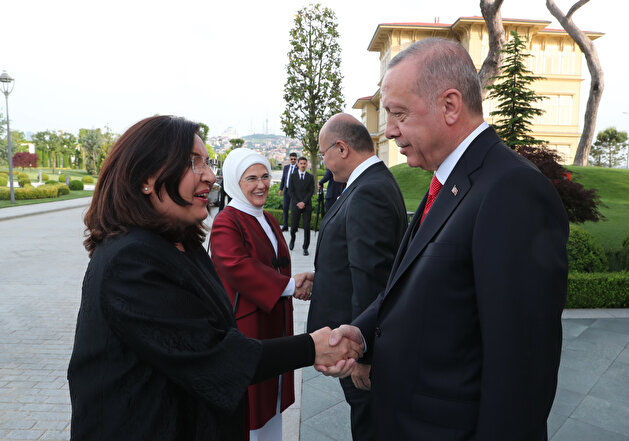 Turkish President Erdoğan meets with Iraqi President Salih in Istanbul