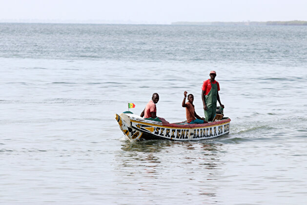 Senegalese fishermen of the Saloum Delta