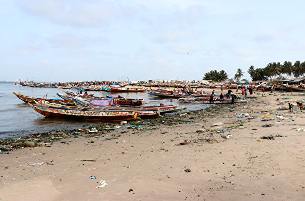 Senegalese fishermen of the Saloum Delta