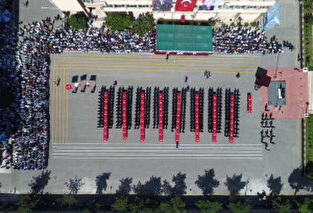 Graduation Ceremony for Turkish Police Officers in Ankara