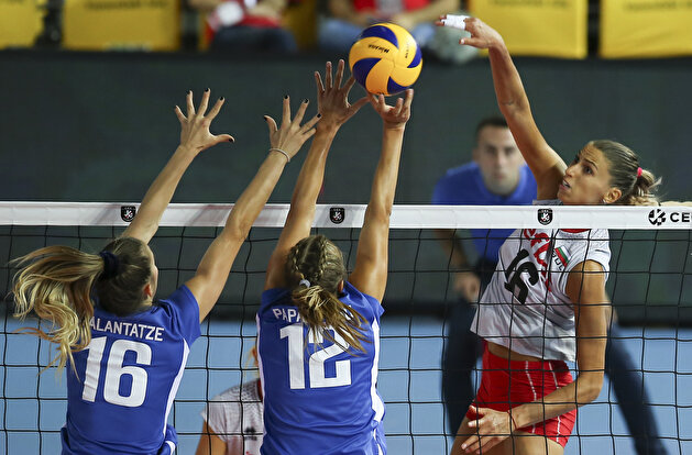 Greece vs Bulgaria : 2019 Women's European Volleyball Championship