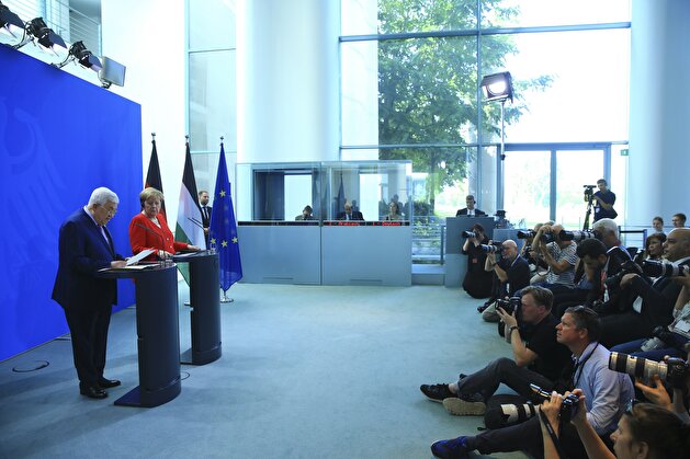 Merkel - Abbas meeting in Berlin