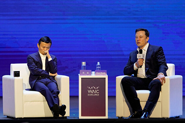 Tesla's Musk and Alibaba's Ma meet for the first time in Shanghai