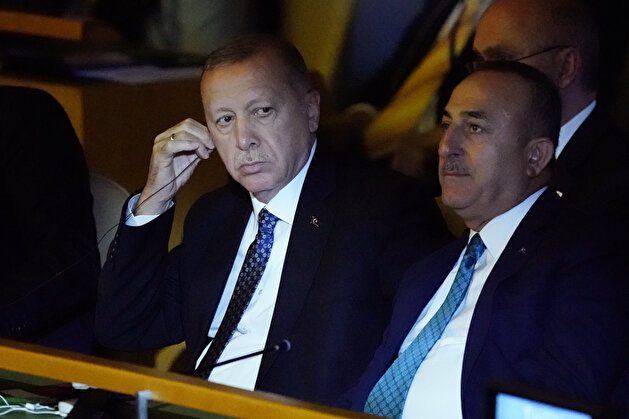 Turkey's President Recep Tayyip Erdoğan speaks during UN Climate Action Summit 2019